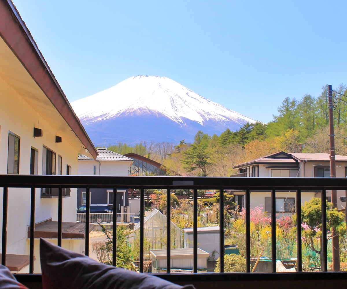 富士山ビュー大人数でも利用可能な特別室